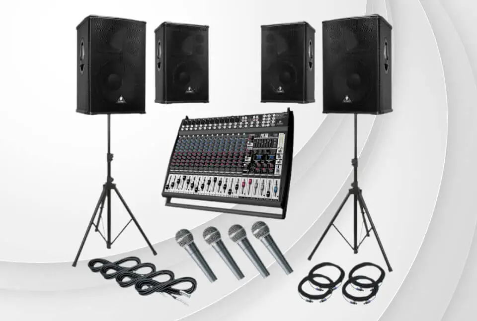 PA systems & speakers